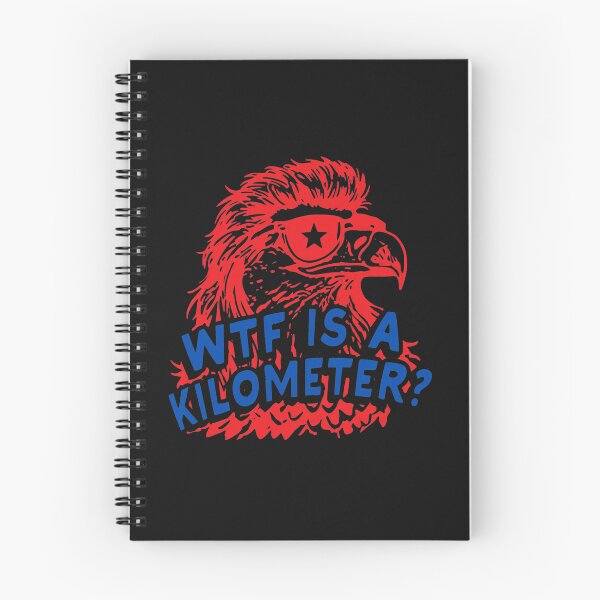 Item preview, Patriotic Eagle WTF Kilometers Unit Humor designed and sold by Eowcat.