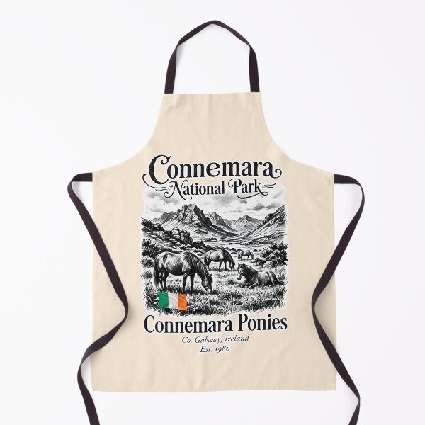 Item preview, Connemara National Park Ponies designed and sold by EvergreenPark - Tee Studio.