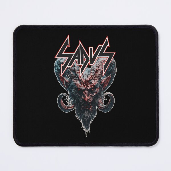 Item preview, Death Thrash Metal Horned Demon Red Eyes designed and sold by Kunee Shop.