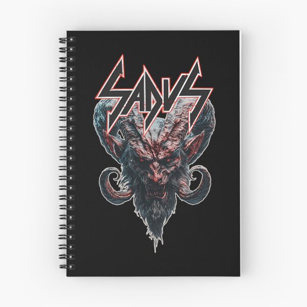 Item preview, Death Thrash Metal Horned Demon Red Eyes designed and sold by Kunee Shop.