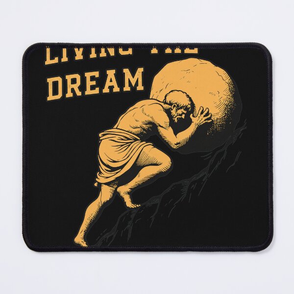 Item preview, Living The Dream Sisyphus Boulder Climb designed and sold by Eowcat.