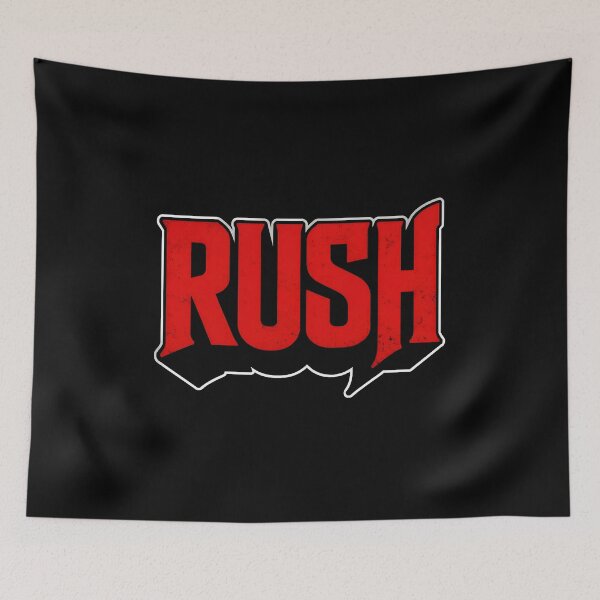 Item preview, Rush Rock Band Logo designed and sold by BarevyAsStore.