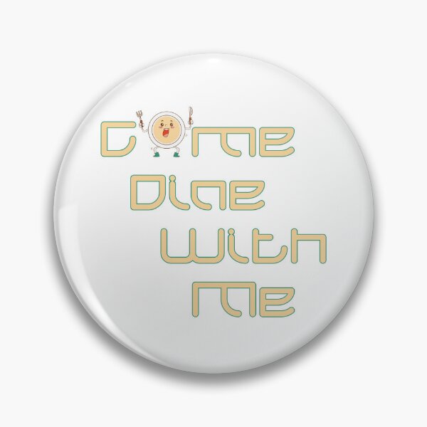 Item preview, Come Dine With Me (Yellow on White) designed and sold by PawsitiveMum3.