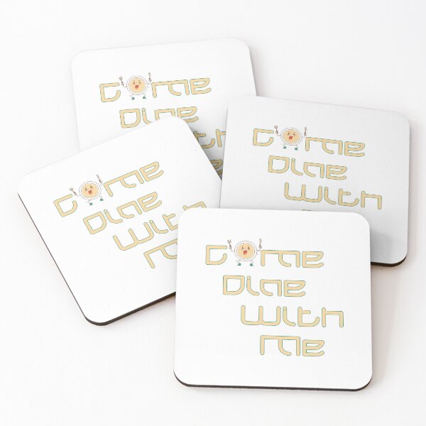 Item preview, Come Dine With Me (Yellow on White) designed and sold by PawsitiveMum3.