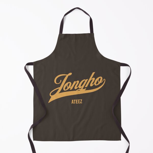 Item preview, ATEEZ ATINY Jongho name typography baseball Morcaworks designed and sold by Morcawork.