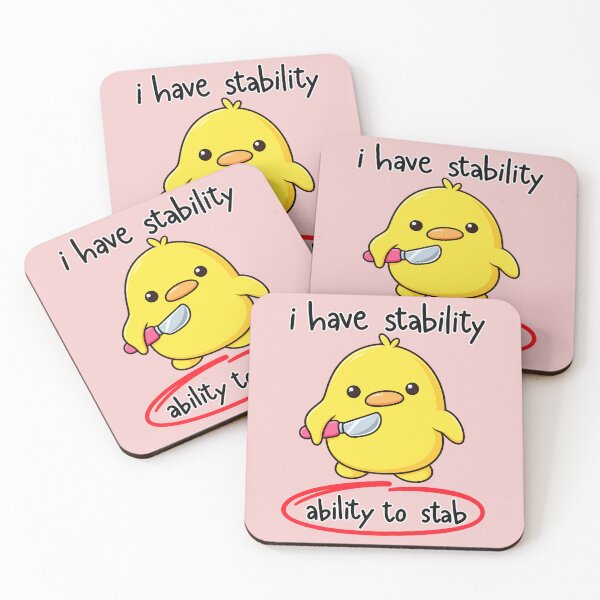 Item preview, I Have Stability Ability To Stab Funny Sarcastic Humor designed and sold by PatternFariss.
