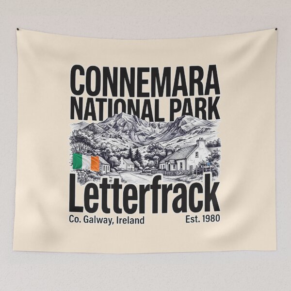 Item preview, Vintage Connemara National Park designed and sold by EvergreenPark - Tee Studio.