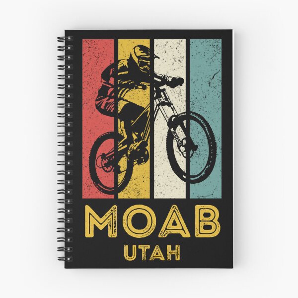 Item preview, Moab Utah Retro Mountain Bike Cycling designed and sold by good vibes clothing.