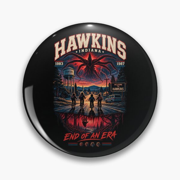 Item preview, Hawkins Indiana 1987 — Retro 80s Supernatural Small Town Fan Art Poster designed and sold by Fanverse Merchandise.