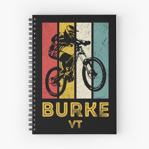 Item preview, Burke VT Retro Mountain Bike Vermont Cycling designed and sold by good vibes clothing.