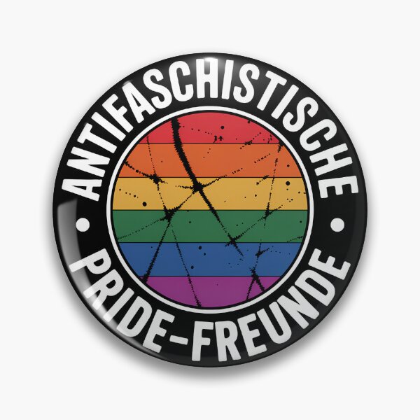 Item preview, Antifaschitische Pride Freunde - Linke Antifaschismus Merch designed and sold by LoFizzy.