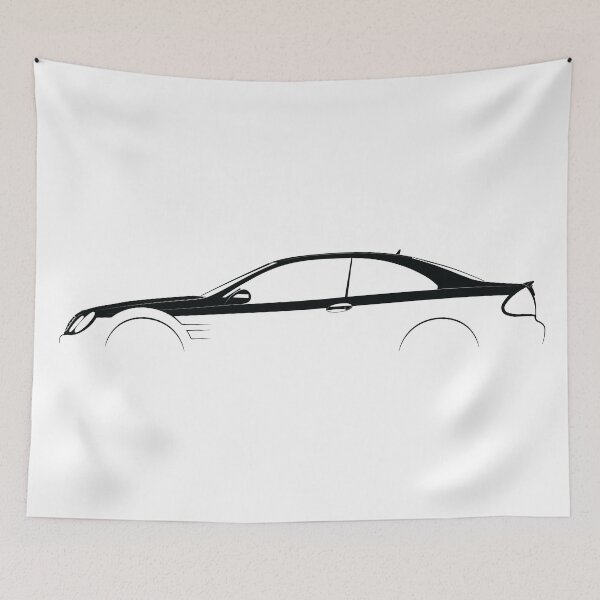 Item preview, CLK Black Series (W209) (Black) designed and sold by Car Silhouettes.