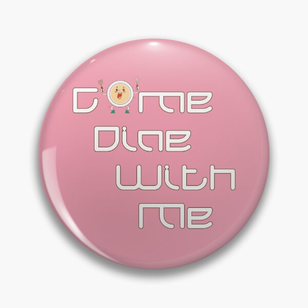 Item preview, Come Dine With Me (on Pink) designed and sold by PawsitiveMum3.