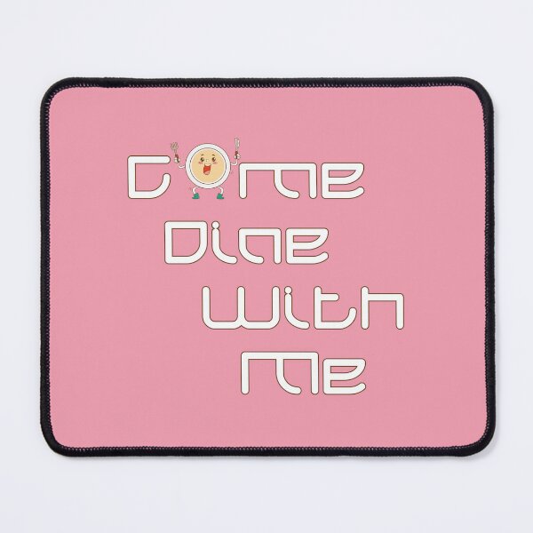 Item preview, Come Dine With Me (on Pink) designed and sold by PawsitiveMum3.
