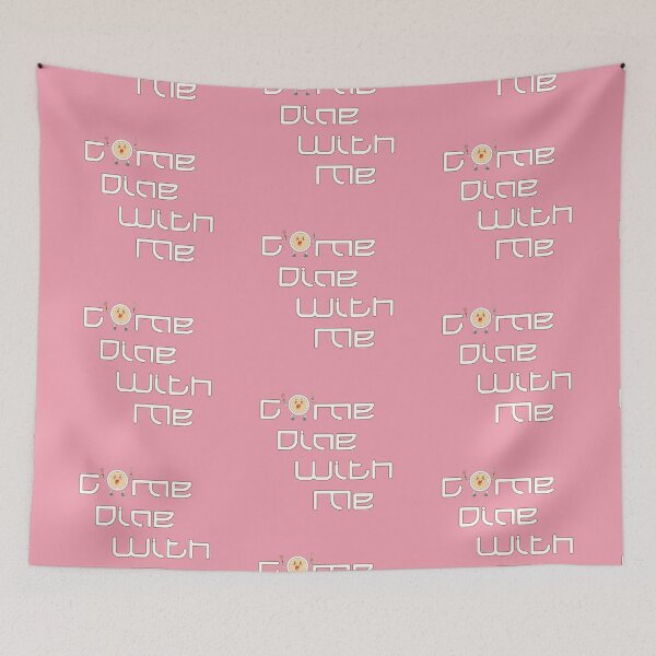 Item preview, Come Dine With Me (on Pink) designed and sold by PawsitiveMum3.