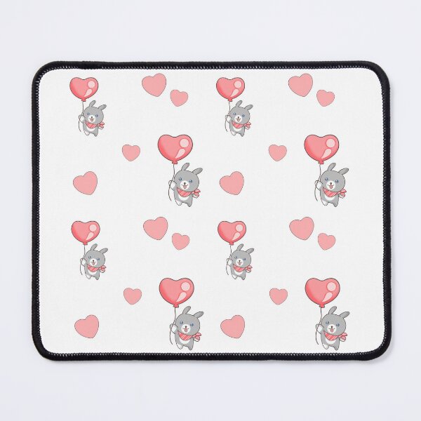 Item preview, Cute Easter Bunny Valentine Heart Pattern designed and sold by Porpor Artwork.