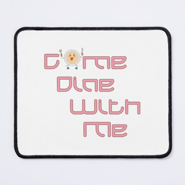 Item preview, Come Dine With Me II (Pink on White) designed and sold by PawsitiveMum3.