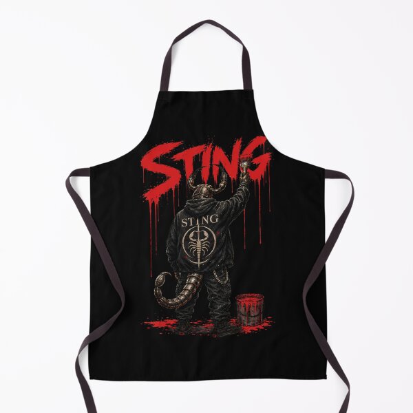 Item preview, Scorpion Graffiti Artist Red Drip Sting Solo Rocker designed and sold by ZHISUART.