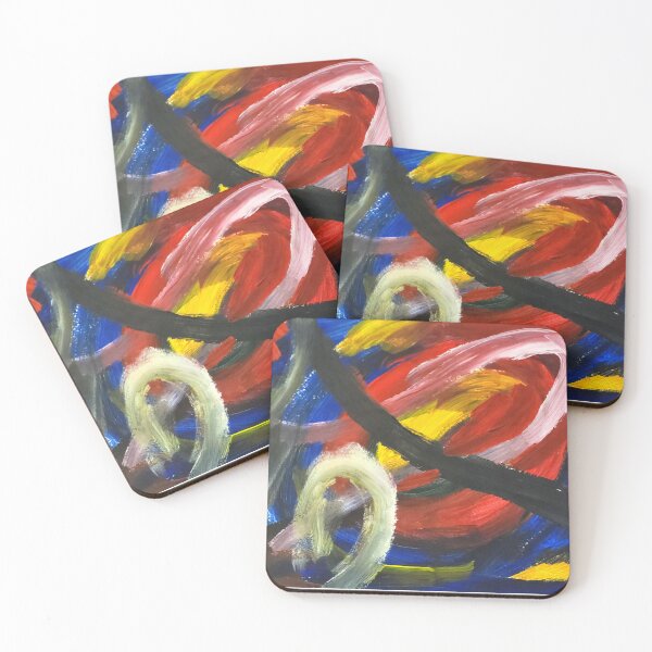 Item preview, Emotions And Anger — Abstract Emotional Painting designed and sold by LizzyPrittyArts.
