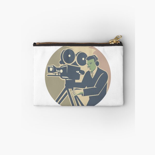 Item preview, Cameraman Moviemaker Vintage Camera Retro designed and sold by patrimonio.