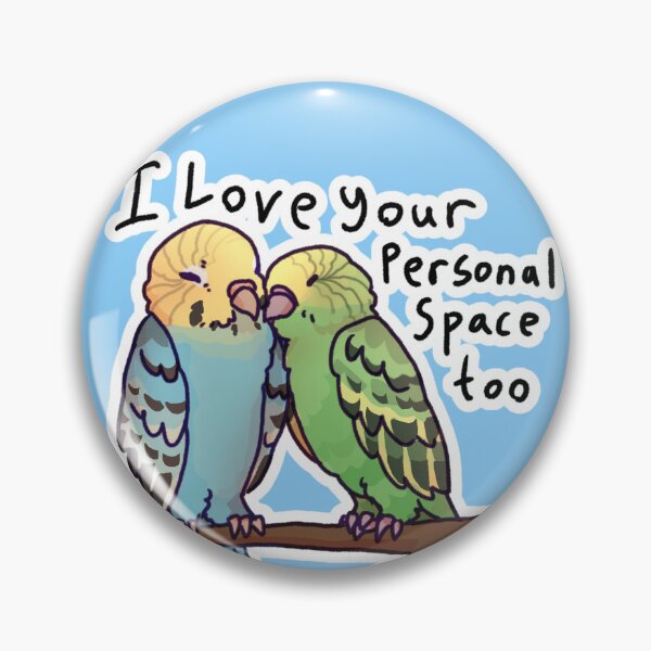 Item preview, “I love your personal space too” - Hibiki & Mori designed and sold by Song-of-Anemoia.