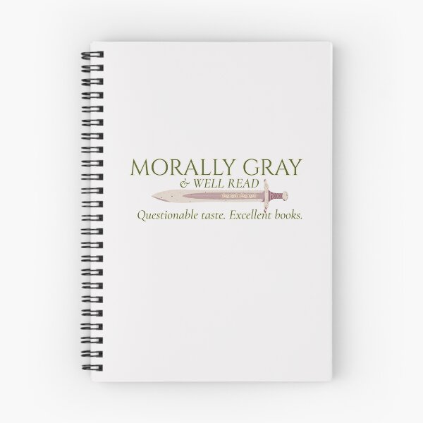Item preview, Morally Gray & Well Read | Questionable Taste  designed and sold by Wardapotomus.