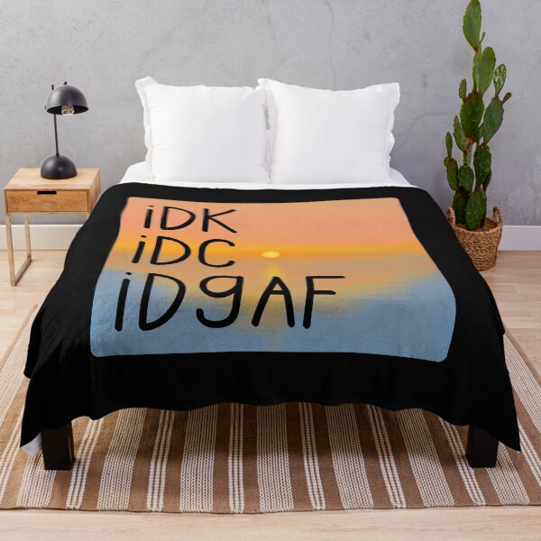 Item preview, I Don't Know I Don't Care I Don't GAF Funny Humor designed and sold by Kaibosh21.