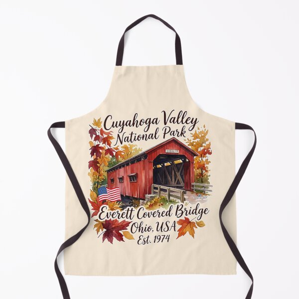Item preview, Everett Bridge Fall Watercolor designed and sold by EvergreenPark - Tee Studio.