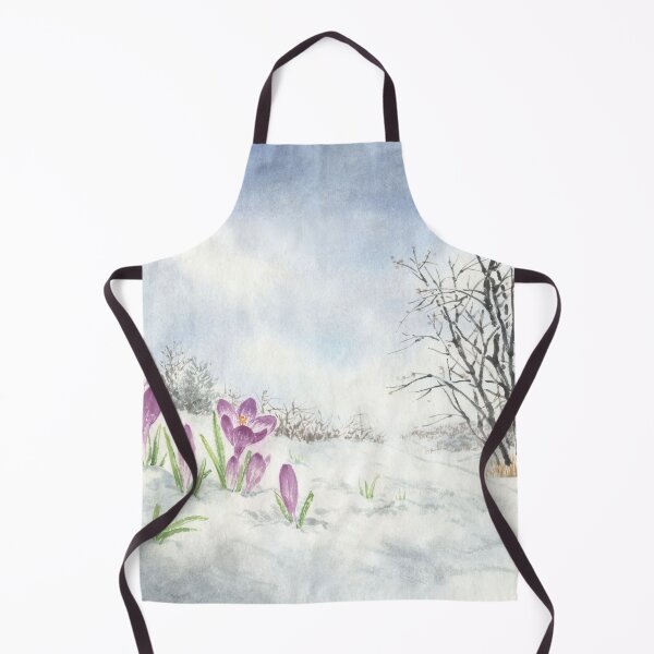 Item preview, January 3rd birthday flower Spring Crocus Landscape designed and sold by 366birthflower.
