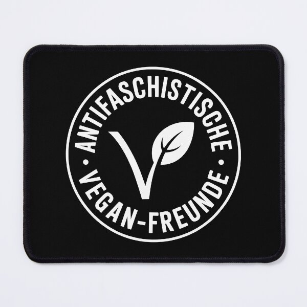 Item preview, Antifaschistishe Vegan Freunde - Linke Antifaschismus Merch designed and sold by LoFizzy.