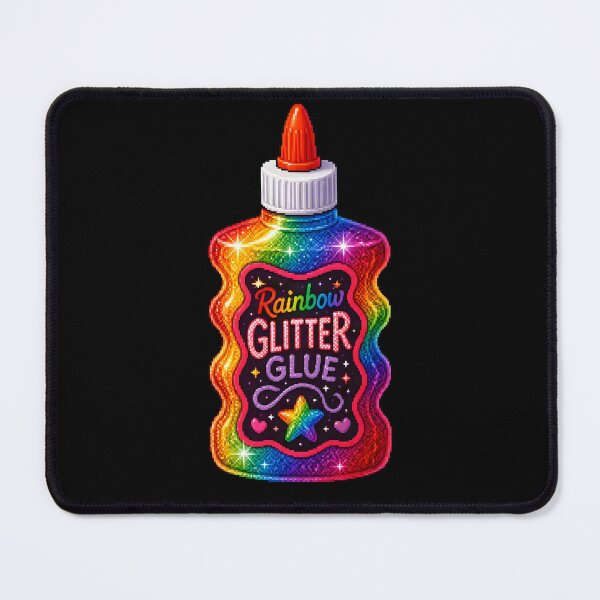 Item preview, Rainbow Glitter Glue designed and sold by PiggyWonka.