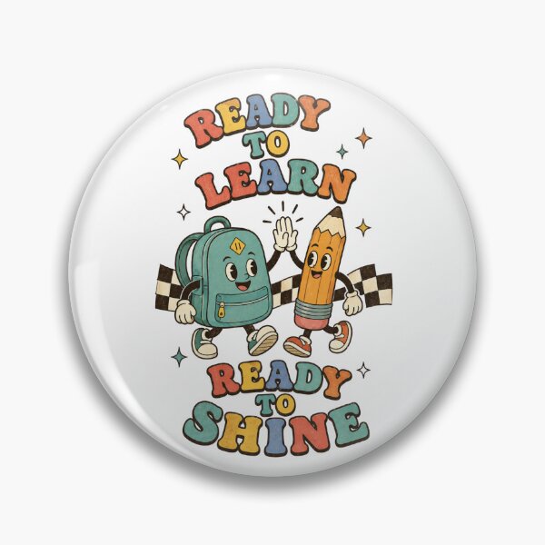 Item preview, Ready to Learn Ready to Shine – Cute Back to School Kids Design designed and sold by NinaCreator.