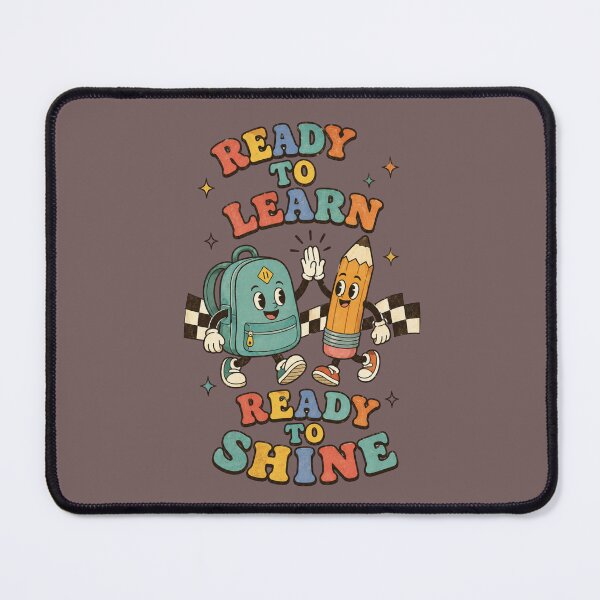 Item preview, Ready to Learn Ready to Shine – Cute Back to School Kids Design designed and sold by NinaCreator.
