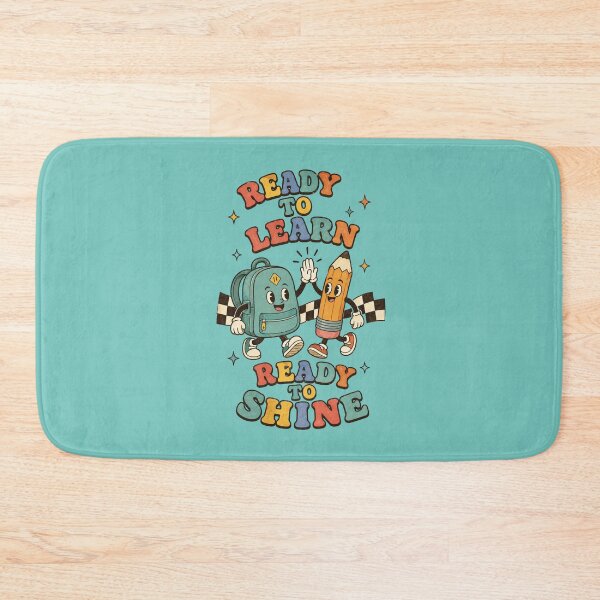 Item preview, Ready to Learn Ready to Shine – Cute Back to School Kids Design designed and sold by NinaCreator.