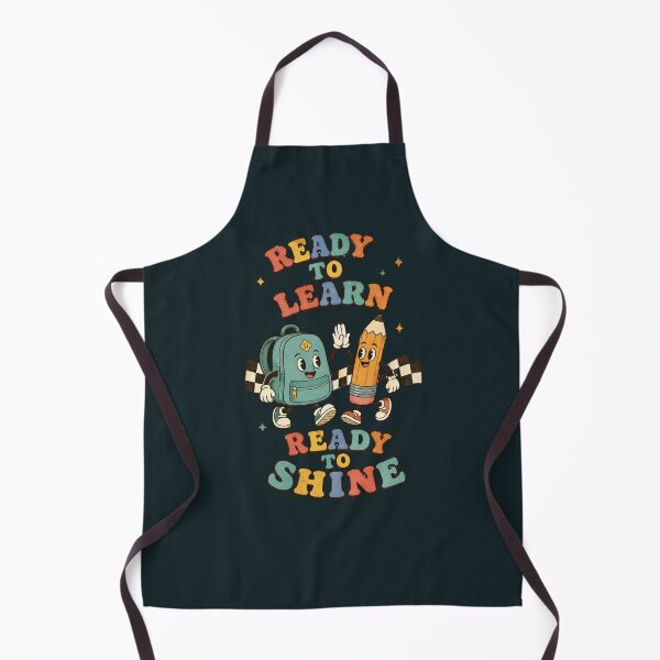Item preview, Ready to Learn Ready to Shine – Cute Back to School Kids Design designed and sold by NinaCreator.