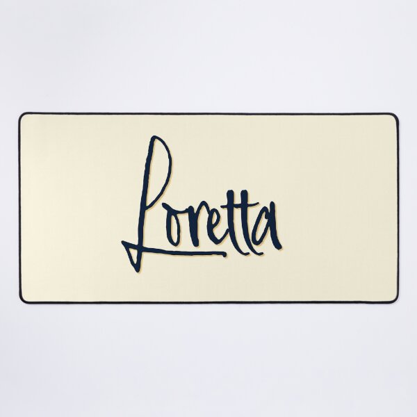 Item preview, LORETTA personalized type design designed and sold by CharlottePlaceArt.