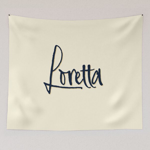 Item preview, LORETTA personalized type design designed and sold by CharlottePlaceArt.