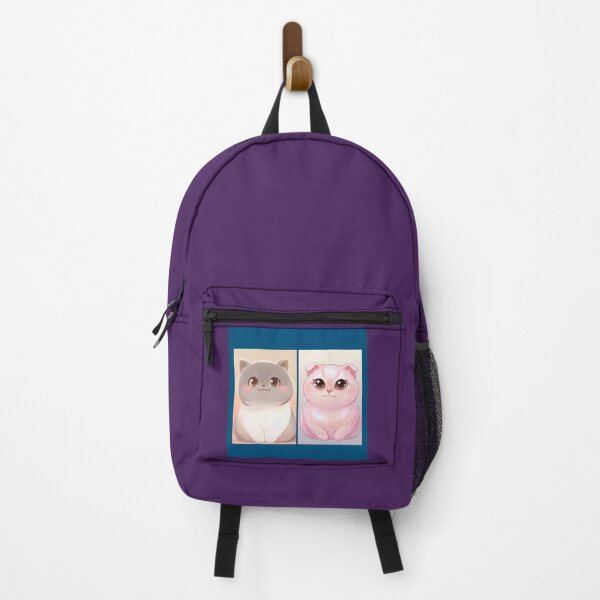 Item preview, Cute Pastel Kawaii Cat Duo designed and sold by amusefullife.
