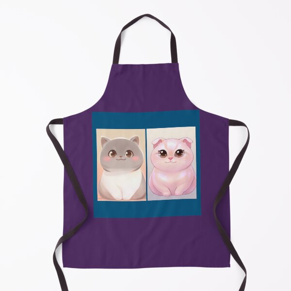 Item preview, Cute Pastel Kawaii Cat Duo designed and sold by amusefullife.