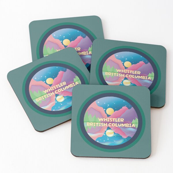 Item preview, Whistler British Columbia Starry Night Lake Reflection  designed and sold by FrenchieBoops.