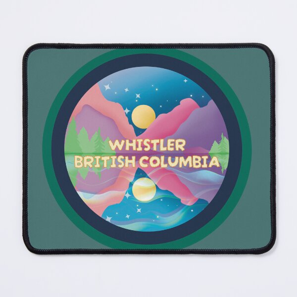 Item preview, Whistler British Columbia Starry Night Lake Reflection designed and sold by FrenchieBoops.