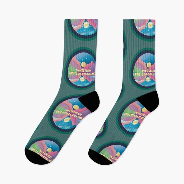 Item preview, Whistler British Columbia Starry Night Lake Reflection designed and sold by FrenchieBoops.