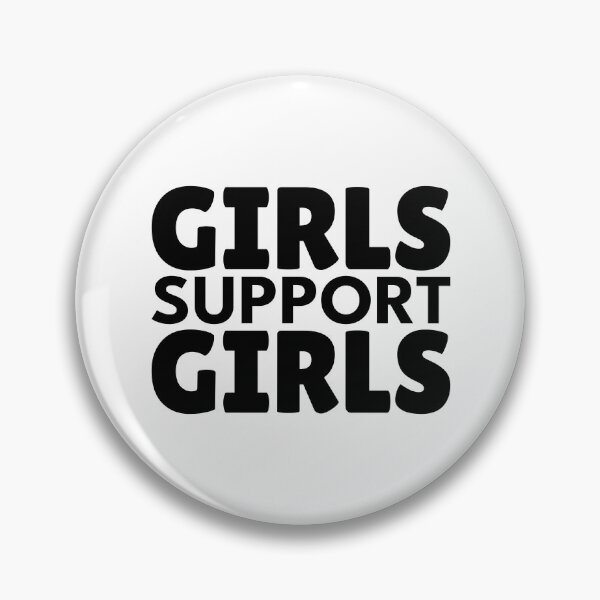 Item preview, Girls Support Girls Feminist Women Empowerment Quote designed and sold by Velora Printss.
