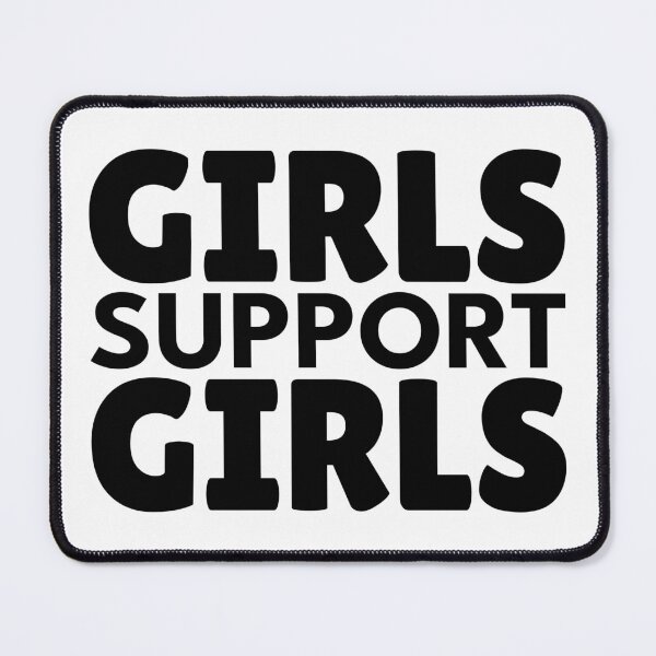 Item preview, Girls Support Girls Feminist Women Empowerment Quote designed and sold by Velora Printss.