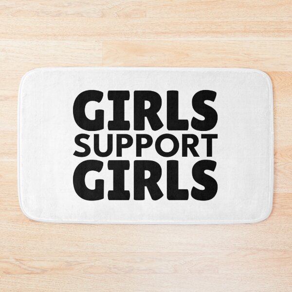 Item preview, Girls Support Girls Feminist Women Empowerment Quote designed and sold by Velora Printss.