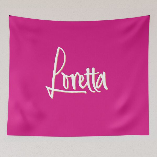 Item preview, LORETTA personalized type design designed and sold by CharlottePlaceArt.