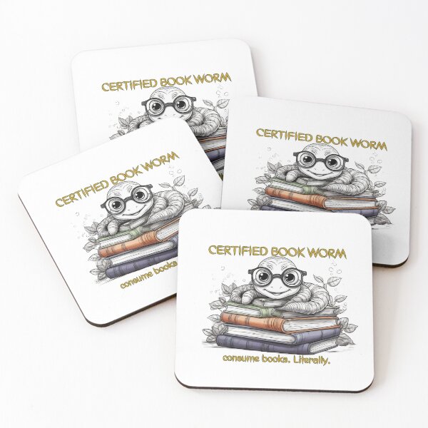 Item preview, Certified Book Worm | I Consume Books Literally designed and sold by Wardapotomus.