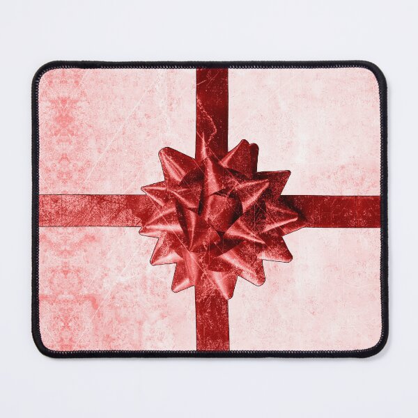 Item preview, Crossed Red Ribbon with Star Bow designed and sold by Ghoul Enterprises.