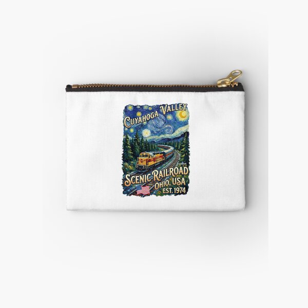 Item preview, Starry Night Cuyahoga Railroad designed and sold by EvergreenPark - Tee Studio.