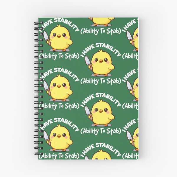 Item preview, I Have Stability Ability To Stab Funny Sarcastic Humor designed and sold by PatternFariss.